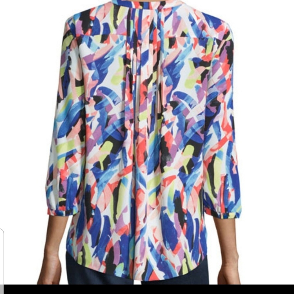 NYDJ Printed Blouse - Picture 2 of 4